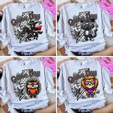 Load image into Gallery viewer, Game Day Mascots Checkered Bolt DROPDOWN TRANSFER CSD