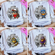 Load image into Gallery viewer, Welcome To Our House Lightening Bolt Mascots DROPDOWN TRANSFER CSD