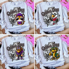 Load image into Gallery viewer, Game Day Mascots Checkered Bolt DROPDOWN TRANSFER CSD