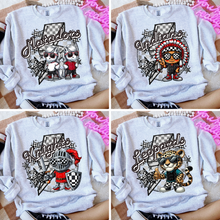 Load image into Gallery viewer, Checkered Lightening Bolt Mascots DROPDOWN TRANSFER CSD