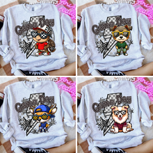 Load image into Gallery viewer, Game Day Mascots Checkered Bolt DROPDOWN TRANSFER CSD