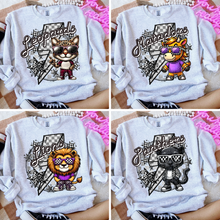 Load image into Gallery viewer, Checkered Lightening Bolt Mascots DROPDOWN TRANSFER CSD