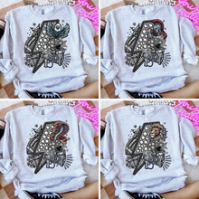 Load image into Gallery viewer, Rhinestone Football Lightening Bolt Mascots DROPDOWN TRANSFER CSD