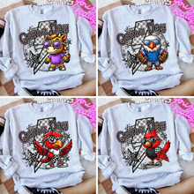 Load image into Gallery viewer, Game Day Mascots Checkered Bolt DROPDOWN TRANSFER CSD