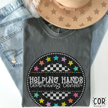 Load image into Gallery viewer, Schools Colorful Star Checkered Circle DROPDOWN TRANSFER COR