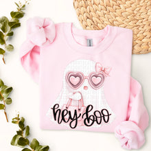 Load image into Gallery viewer, Hey Boo Heart Glasses TRANSFER SDD JULY