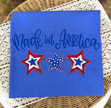 Load image into Gallery viewer, Made In America Star Trio TRANSFER ET MAY 26