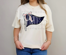 Load image into Gallery viewer, Baseball Pennant Bow Dropdown TRANSFER TGG FEB