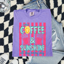 Load image into Gallery viewer, Stripes Iced Coffee and Sunshine TRANSFER ET MAR 26