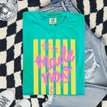 Load image into Gallery viewer, Made New Pink Yellow Stripes TRANSFER TCC ET MAR 26