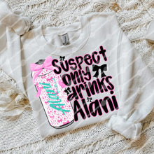 Load image into Gallery viewer, Suspect Only Drinks Dropdown TRANSFER JBD JAN/FEB 25