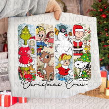 Load image into Gallery viewer, Christmas Crew 4 Block DROPDOWN TRANSFER