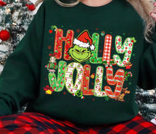 Load image into Gallery viewer, Holly Jolly Green Guy TRANSFER