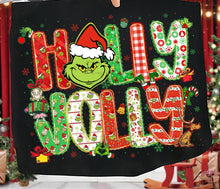 Load image into Gallery viewer, Holly Jolly Green Guy TRANSFER