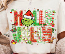 Load image into Gallery viewer, Holly Jolly Green Guy TRANSFER