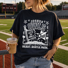 Load image into Gallery viewer, Joshua Owls Heart Hustle Pride BW DROPDOWN TRANSFER