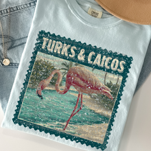 Load image into Gallery viewer, Vintage Stamp Destinations TRANSFER THREADED MAY