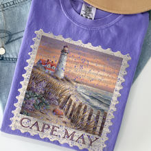 Load image into Gallery viewer, Vintage Stamp Destinations TRANSFER THREADED MAY