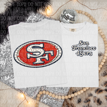 Load image into Gallery viewer, Denim Bling Team Dropdown With Pocket TRANSFER J&M JAN 26