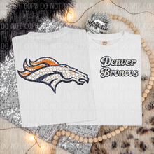 Load image into Gallery viewer, Denim Bling Team Dropdown With Pocket TRANSFER J&M JAN 26