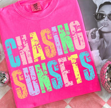 Load image into Gallery viewer, Chasing Sunsets Distressed TRANSFER