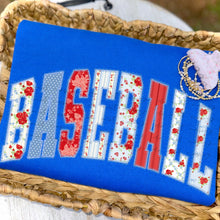 Load image into Gallery viewer, Baseball Red Cherry Polka Lace TRANSFER TCC ET MAR 26