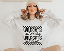 Load image into Gallery viewer, Black Checkered Script Mascots DROPDOWN TRANSFER PHDC