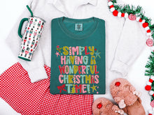 Load image into Gallery viewer, Simply Having A Wonderful Christmas Time TRANSFER TCC OCT 25