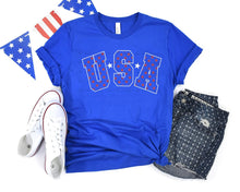 Load image into Gallery viewer, USA Stars 2 Color 11" PUFF SCREEN