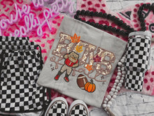 Load image into Gallery viewer, Boys Of Fall Camo Faux Embroidery Football Mascots Dropdown TRANSFER TGG SEPT 25