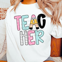 Load image into Gallery viewer, Pink Pencil School Occupations DROPDOWN TRANSFER