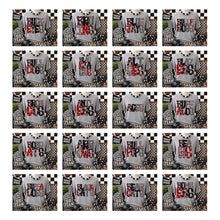 Load image into Gallery viewer, Game Day Checker Polka Mascots DROPDOWN TRANSFER BIA JULY 26