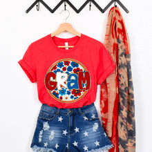 Load image into Gallery viewer, Floral 4th Of July Titles DROPDOWN TRANSFER SDD MAY
