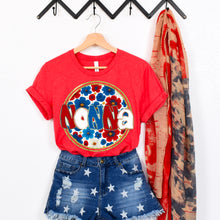 Load image into Gallery viewer, Floral 4th Of July Titles DROPDOWN TRANSFER SDD MAY