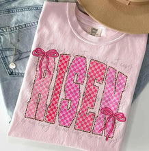 Load image into Gallery viewer, Risen Checker Bow TRANSFER ET JAN 26