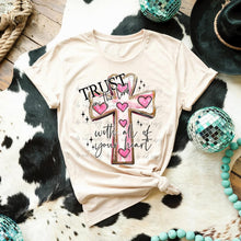 Load image into Gallery viewer, Trust In The Lord Cross TRANSFER