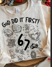 Load image into Gallery viewer, God Did It First Collage COLOR DROPDOWN TRANSFER ET FEB 26
