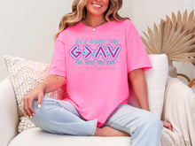 Load image into Gallery viewer, God Is Greater Pink Blue TRANSFER