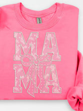Load image into Gallery viewer, Mama Stacked Bow Lace TRANSFER