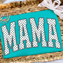 Load image into Gallery viewer, Mama Polka Dot Distressed TRANSFER ET MAR 26