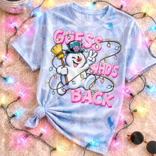Load image into Gallery viewer, Guess Who’s Back … Back Again Snowman FRONT OR BACK DROP-DOWN TRANSFER RHD JULY 26 | CHRISTMAS CHAOS IN JULY MINI SOLO BUNDLE