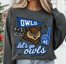 Load image into Gallery viewer, Let’s Go Owls Collage TRANSFER