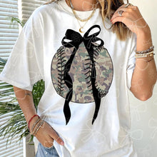 Load image into Gallery viewer, Camo Baseball Coquette DROPDOWN TRANSFER MZM FEB 26