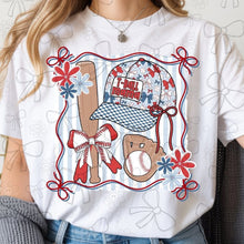 Load image into Gallery viewer, Baseball + T-Ball + Softball Mama Hat DROPDOWN TRANSFER MZM FEB 26