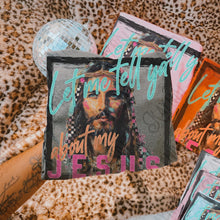 Load image into Gallery viewer, Let Me Tell YA About My Jesus Checker With Box TRANSFER KAYNDI APR 26