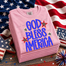 Load image into Gallery viewer, God Bless America Leopard Stars TRANSFER MAY 26