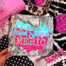 Load image into Gallery viewer, United States Of America Pink Blue Gold TRANSFER KAYNDI MAR 26
