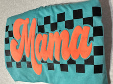 Load image into Gallery viewer, Black And Coral Mama 2 Color 11'' PUFF SCREEN