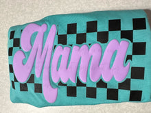 Load image into Gallery viewer, Black And Lilac Mama 2 Color 9'' PUFF SCREEN