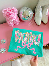 Load image into Gallery viewer, Floral Polka Gold Glitter Titles DROPDOWN TRANSFER CARTER APR 26